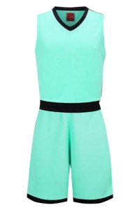 SKWTV061 manufacturing basketball suit sportswear design sleeveless jacket training suit wave shirt center detail view-10